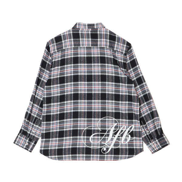 BACK LOGO FLANNEL SHIRTS