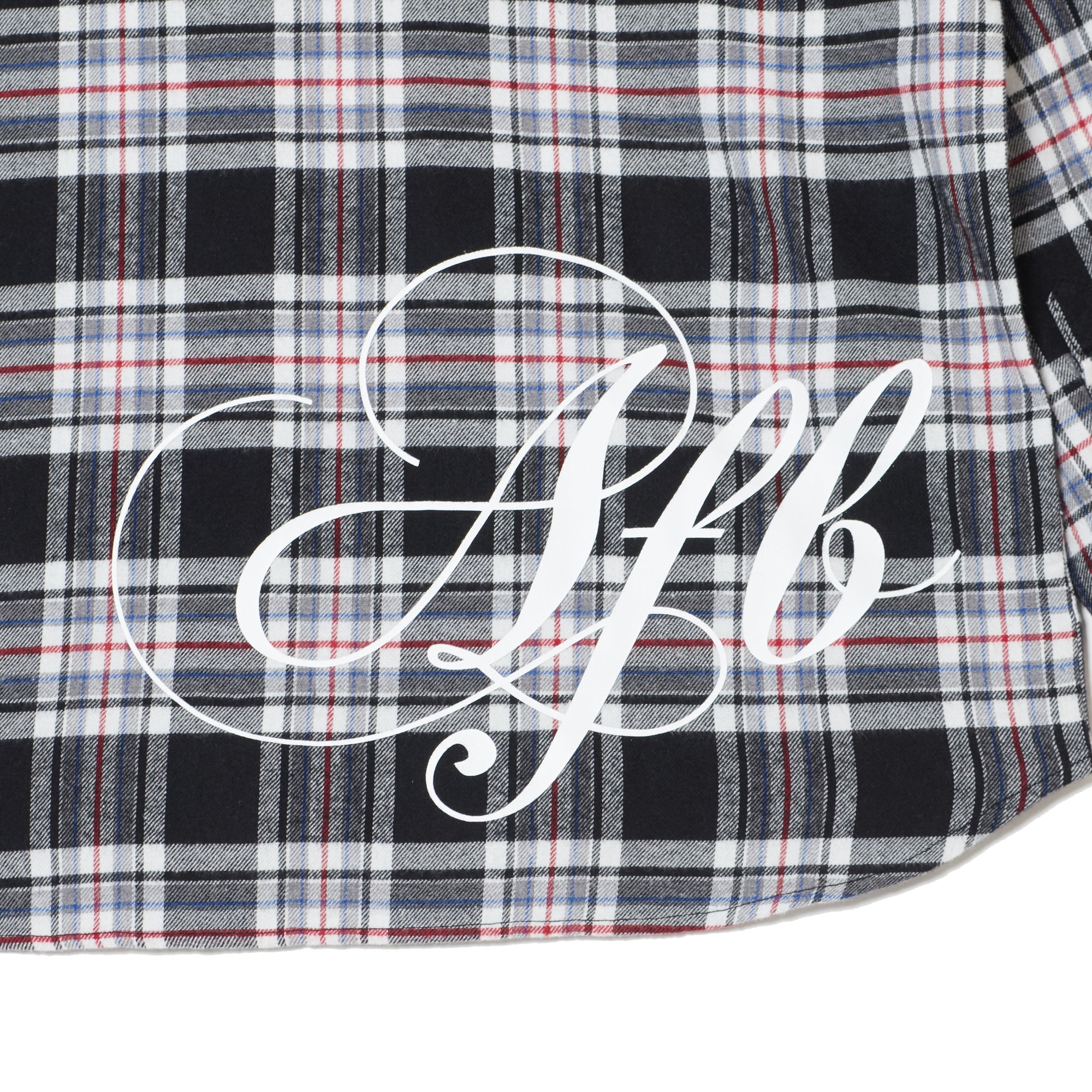 BACK LOGO FLANNEL SHIRTS
