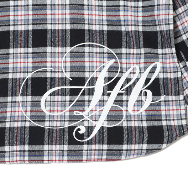 BACK LOGO FLANNEL SHIRTS