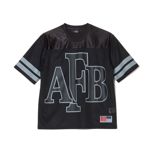 BIG LOGO MESH FOOTBALL TEE