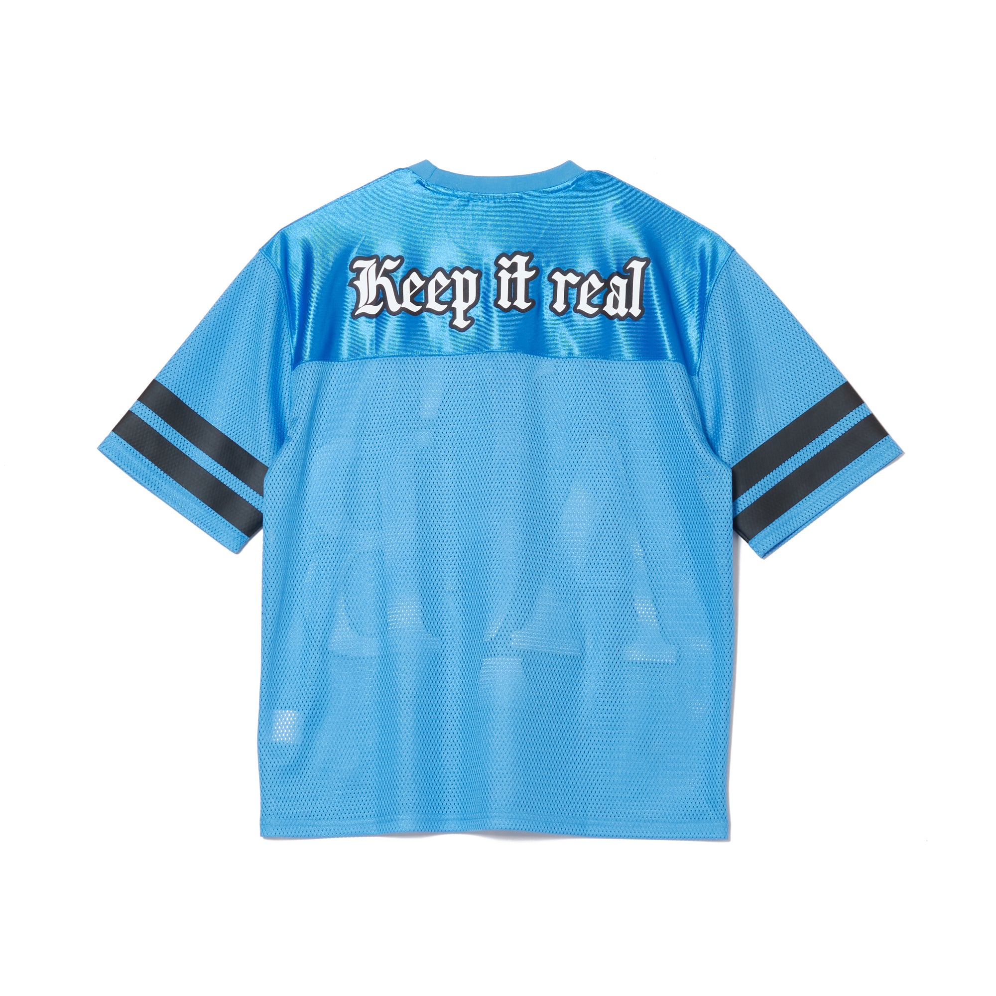 BIG LOGO MESH FOOTBALL TEE