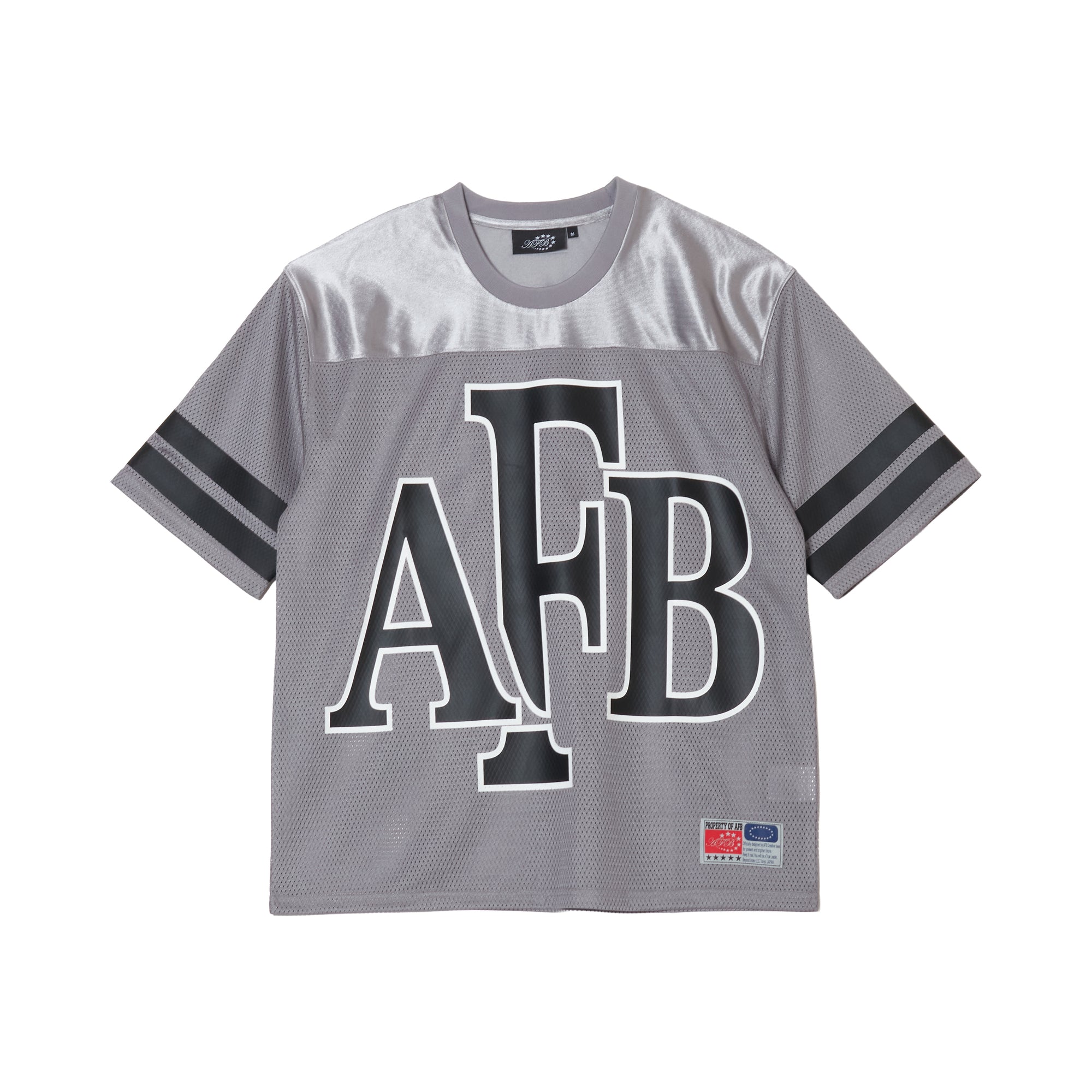 BIG LOGO MESH FOOTBALL TEE