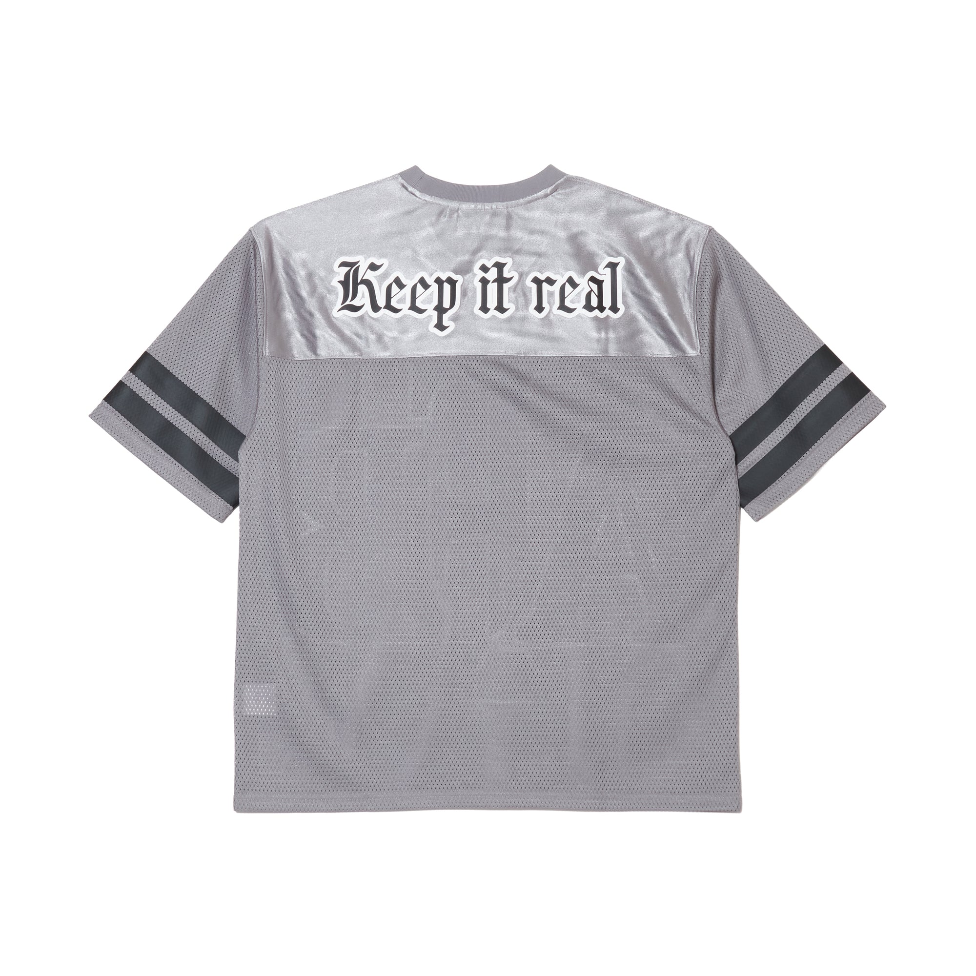 BIG LOGO MESH FOOTBALL TEE