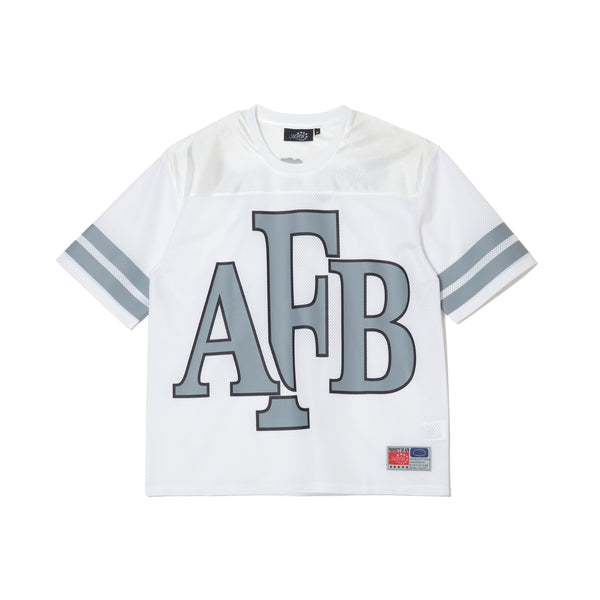 BIG LOGO MESH FOOTBALL TEE