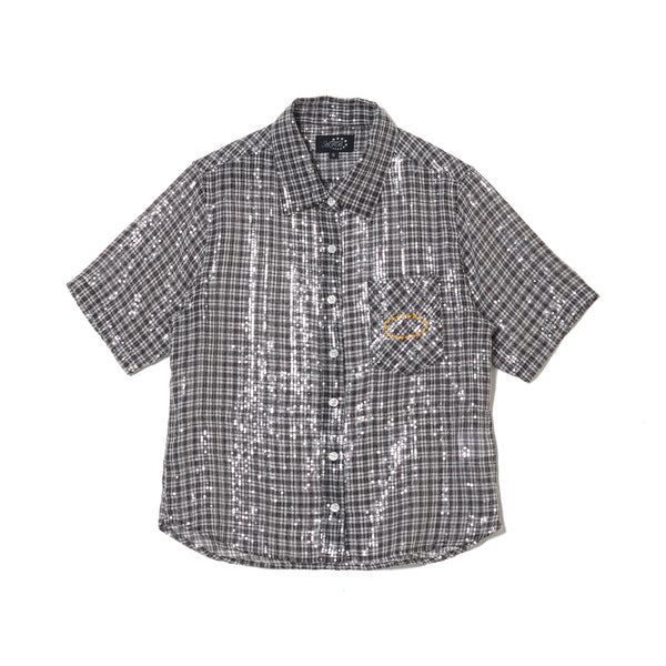 WMS SHEER SPANGLE SS SHIRTS