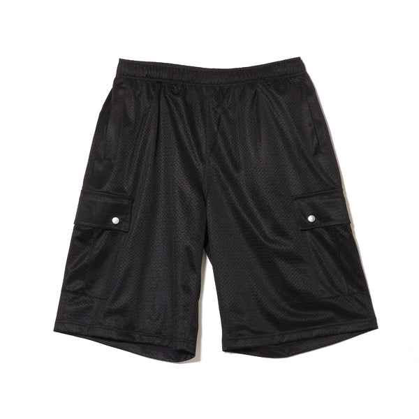 MESH WIDE CARGO SHORTS