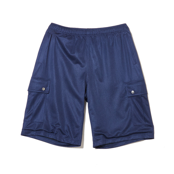 MESH WIDE CARGO SHORTS