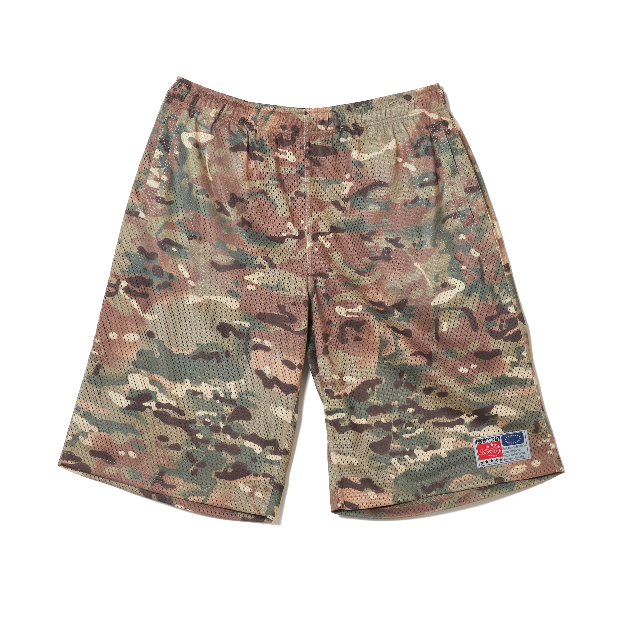 MESH WIDE SHORTS