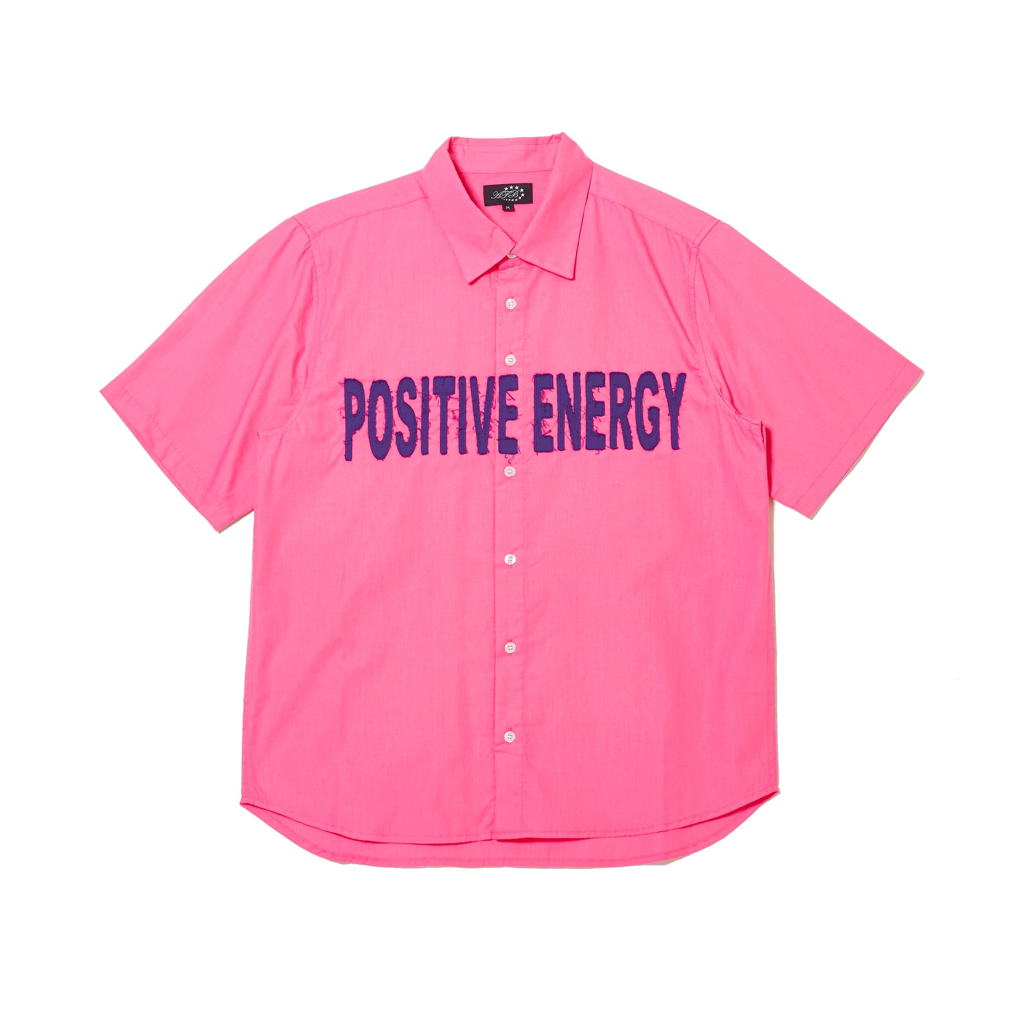 POSITIVE ENERGY PATCHED SS SHIRTS