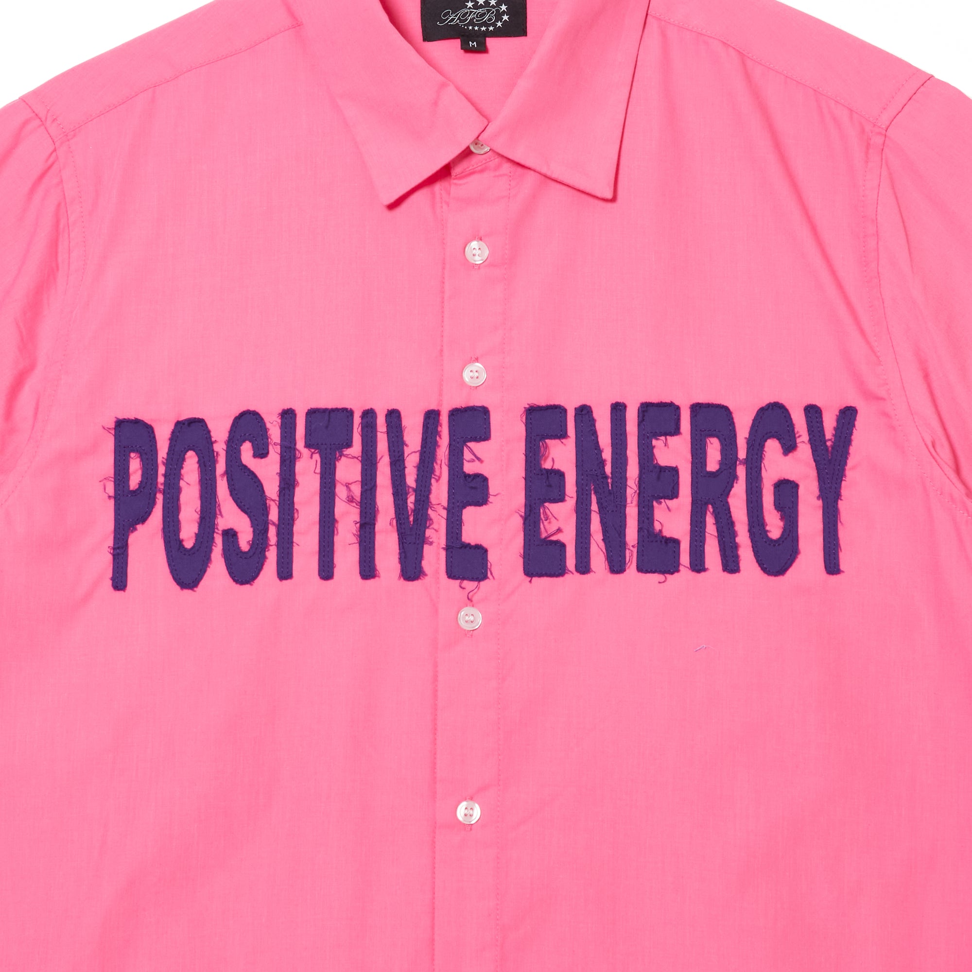 POSITIVE ENERGY PATCHED SS SHIRTS