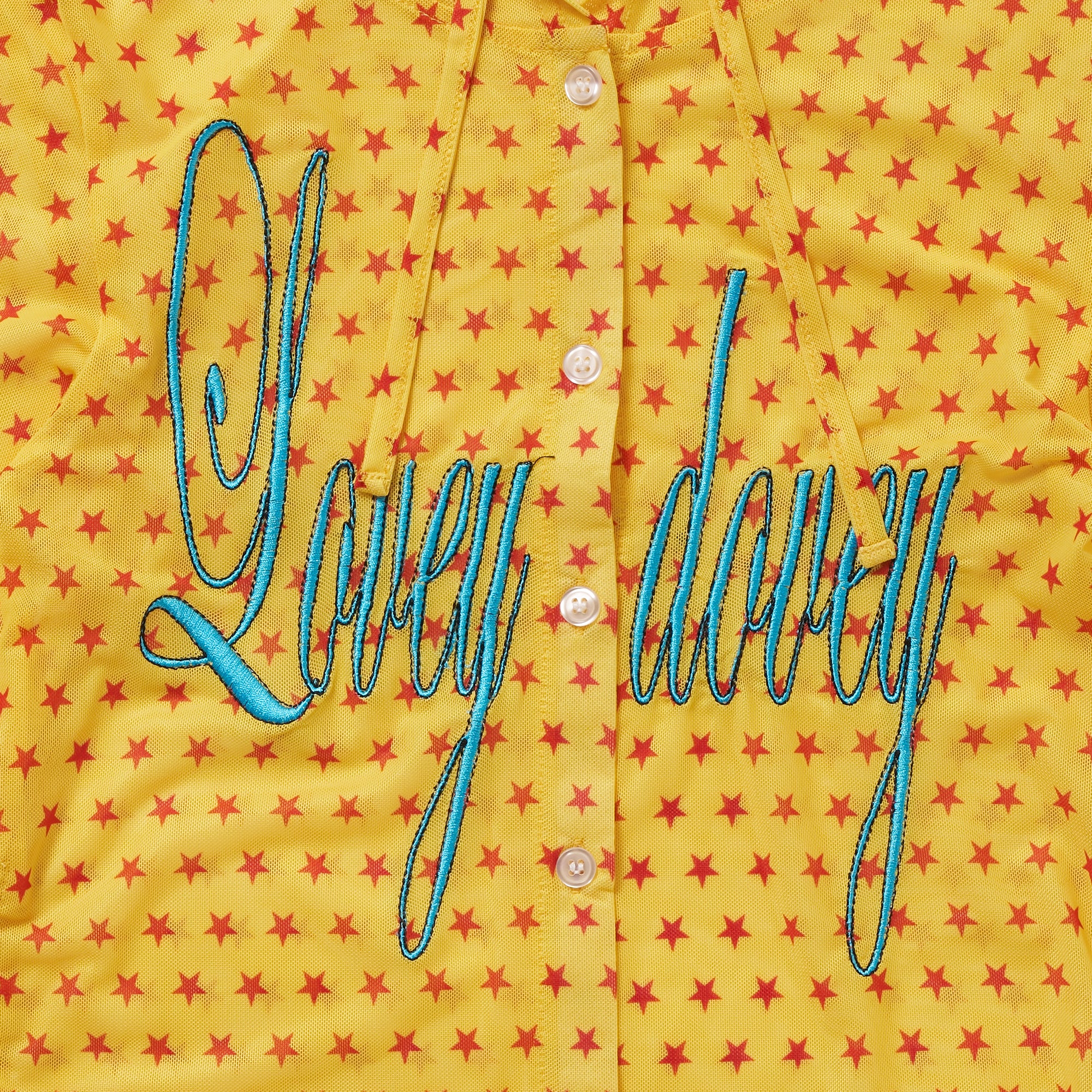 WMS STAR MESH BUTTON UP PARKA