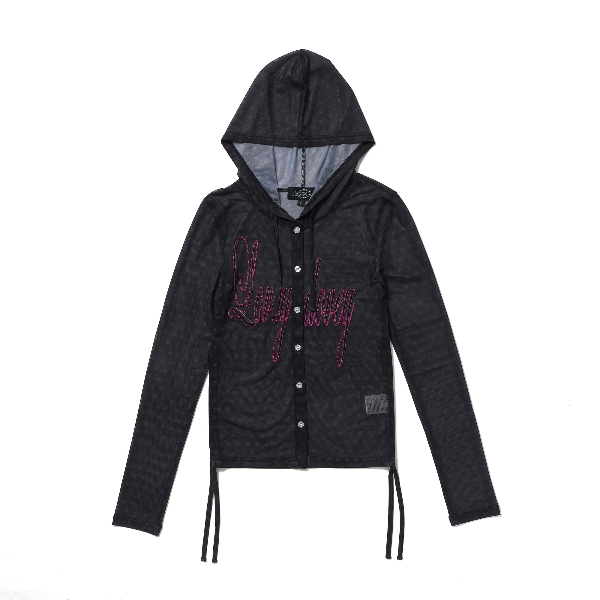 WMS STAR MESH BUTTON UP PARKA