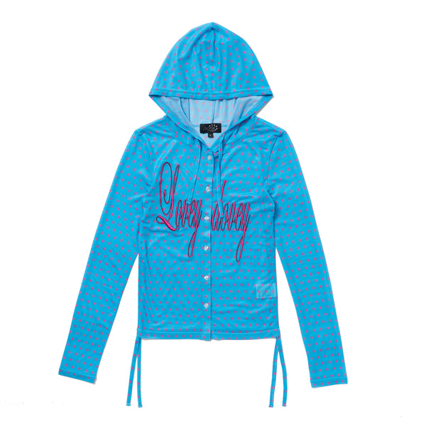WMS STAR MESH BUTTON UP PARKA
