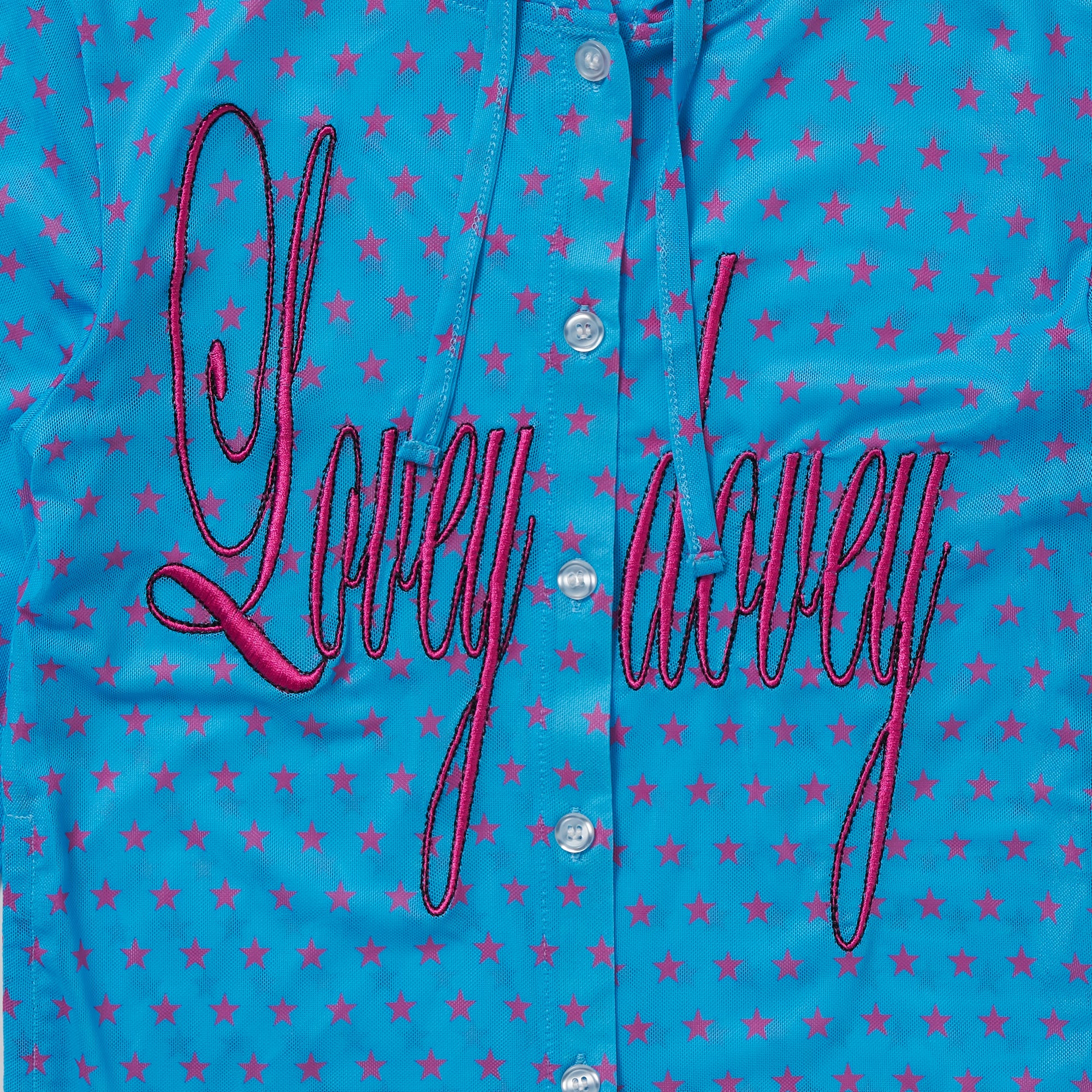 WMS STAR MESH BUTTON UP PARKA