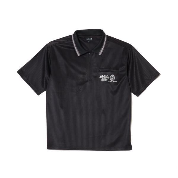 HALF ZIP UP JERSEY SS POLO