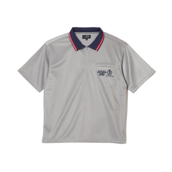 HALF ZIP UP JERSEY SS POLO
