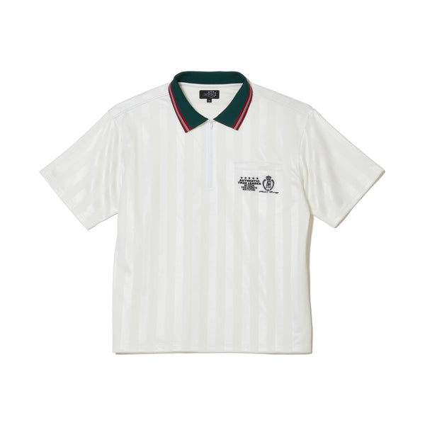 HALF ZIP UP JERSEY SS POLO