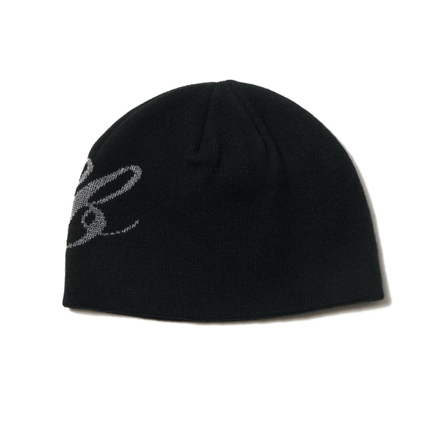 GLITTER LOGO SINGLE BEANIE