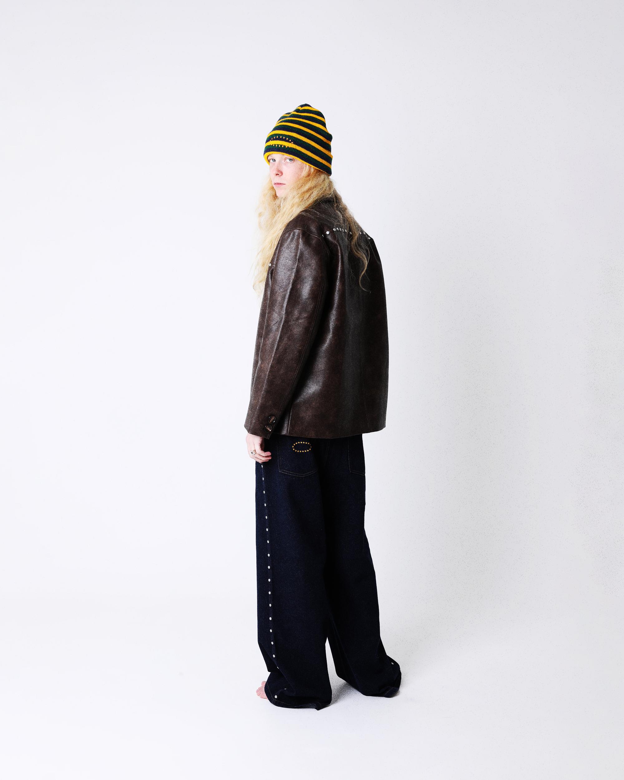 STUDDED CAR COAT – AFB STUDDED CAR COAT – AFB