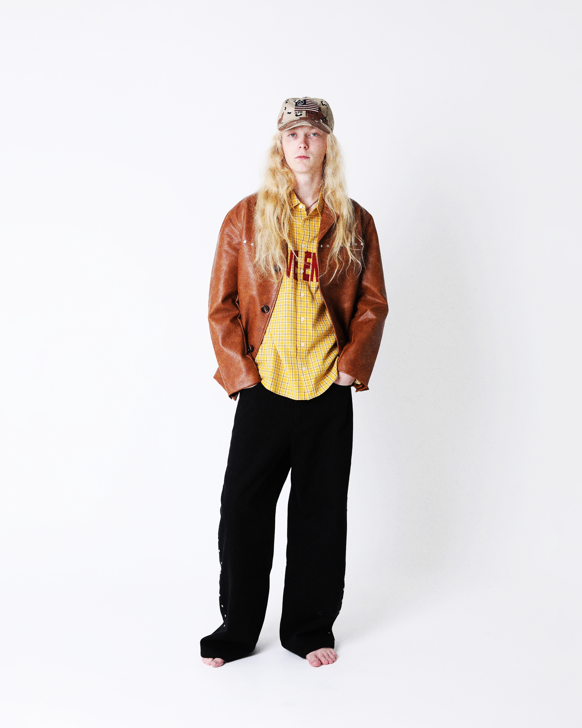 AFB/ STUDDED CAR COAT 【公式通販】 AFB/ STUDDED CAR COAT 【公式通販】