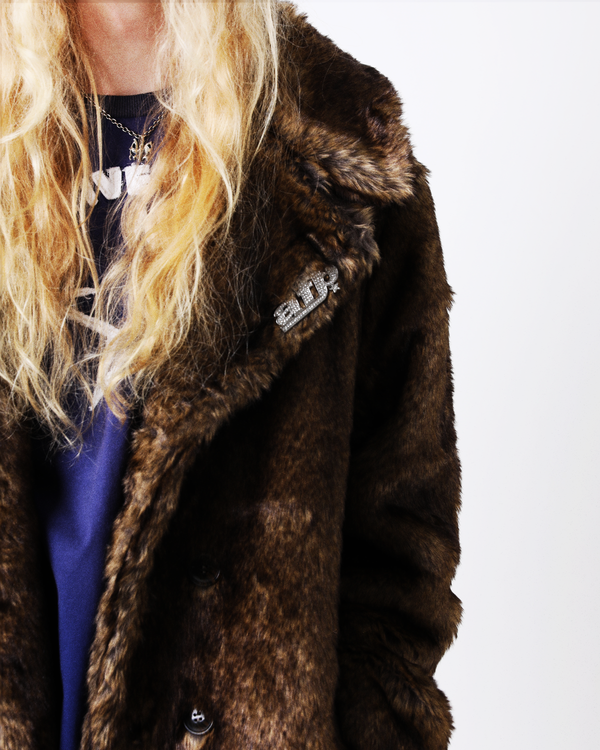 FAUX FUR COAT