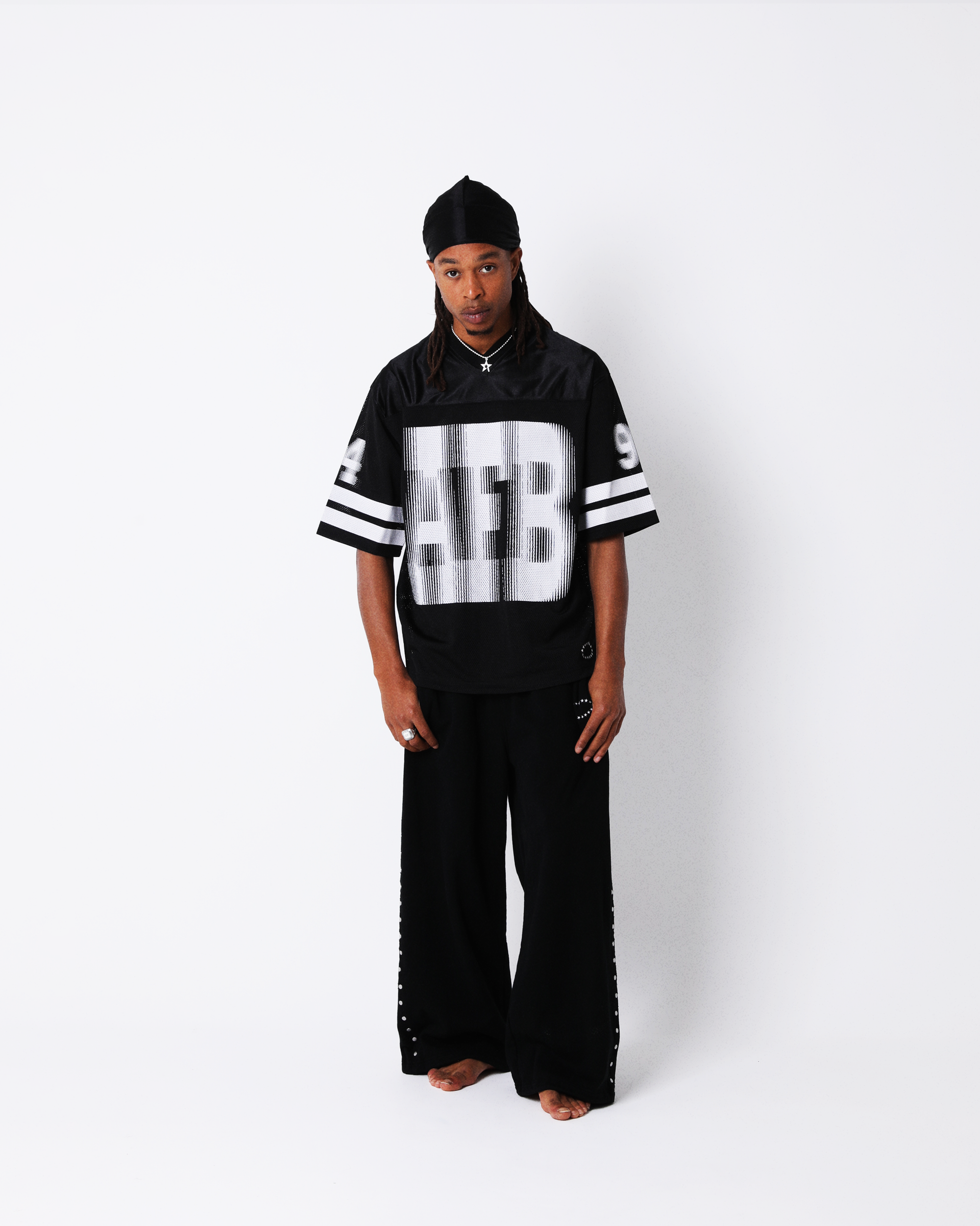 STUDDED BAGGY SWEAT PANTS – AFB STUDDED BAGGY SWEAT PANTS – AFB