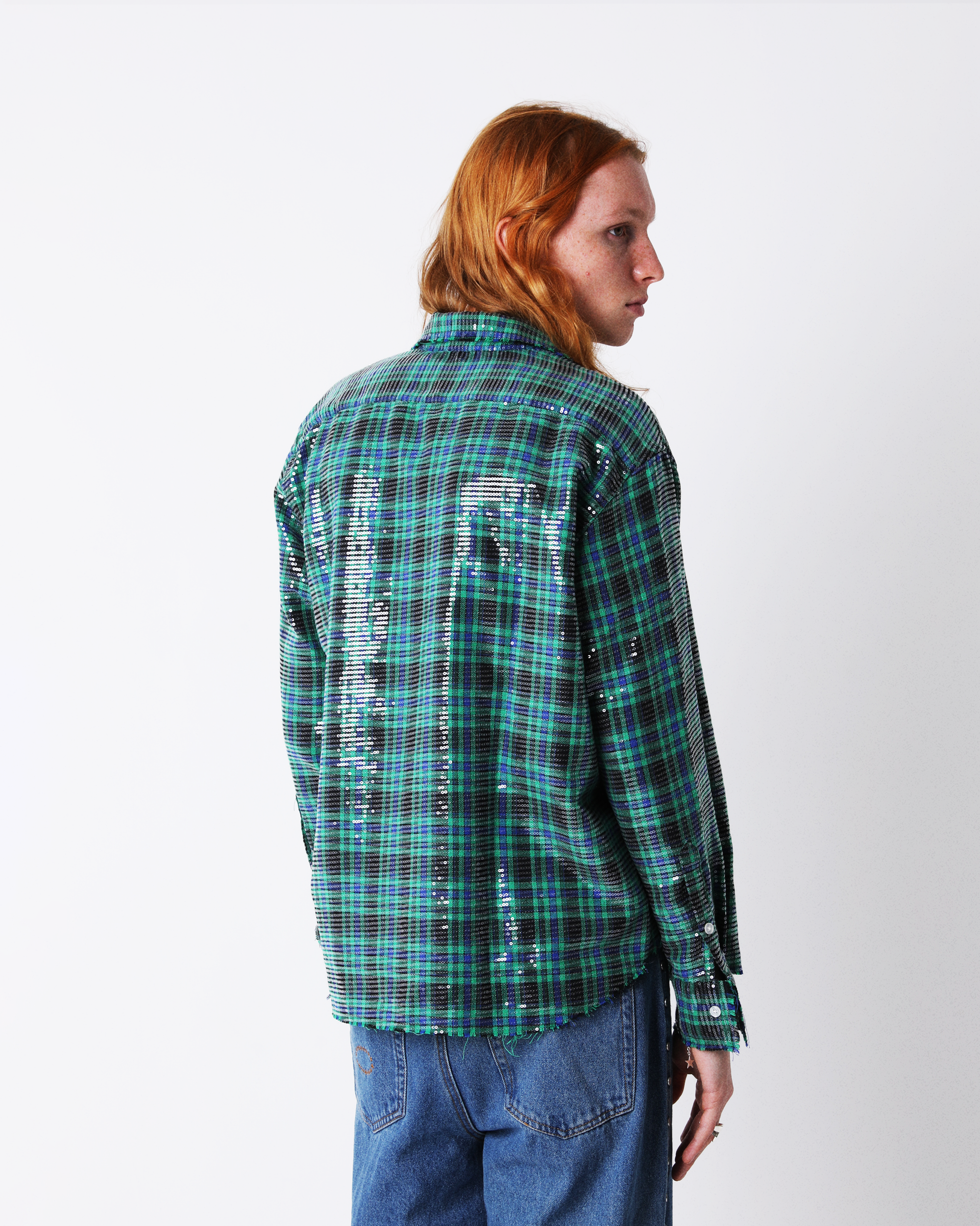 【AFB】SPANGLE SHIRTS GREEN SPANGLE SHIRTS – AFB