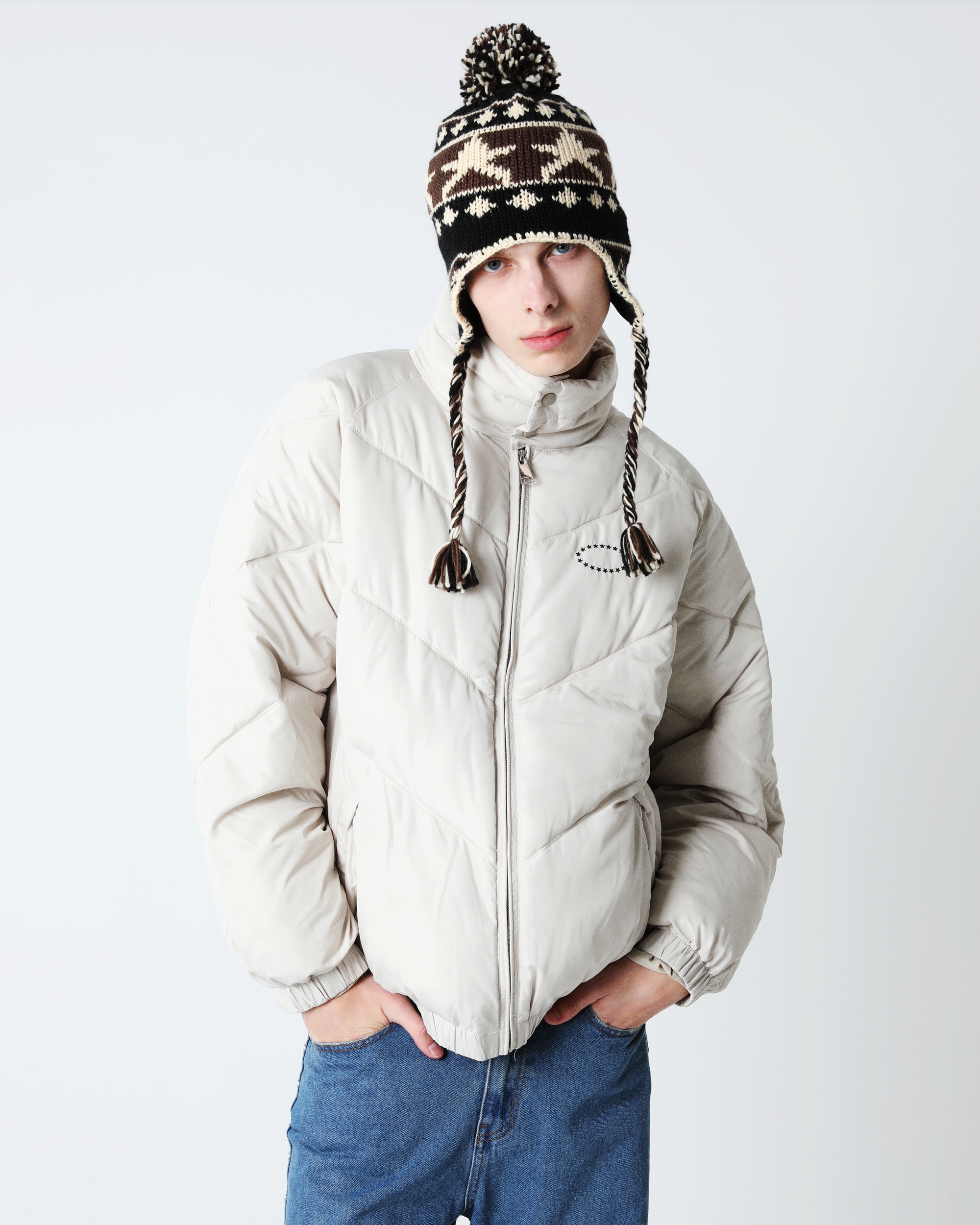 V PUFFER JACKET