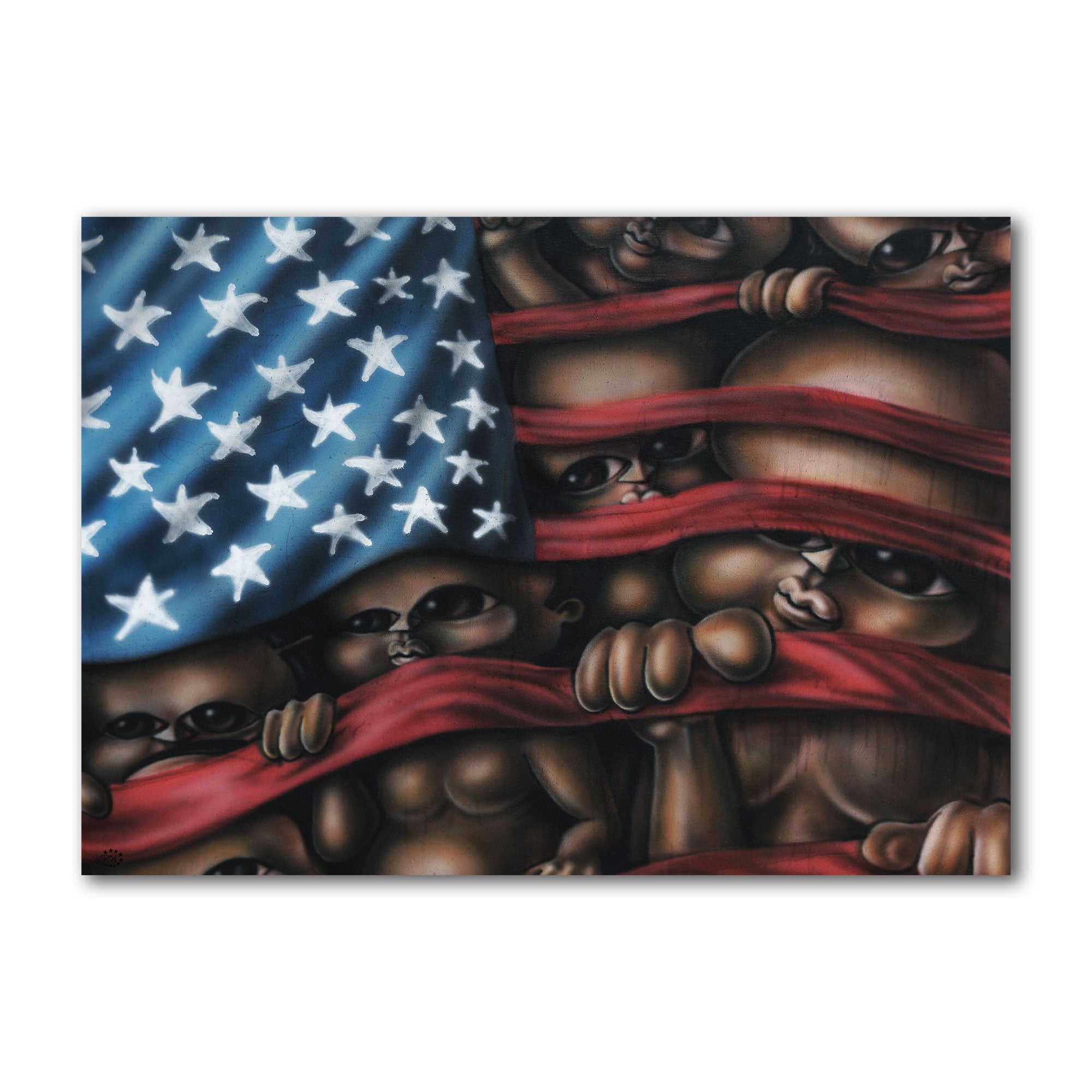 APRO USA FLAG POSTER