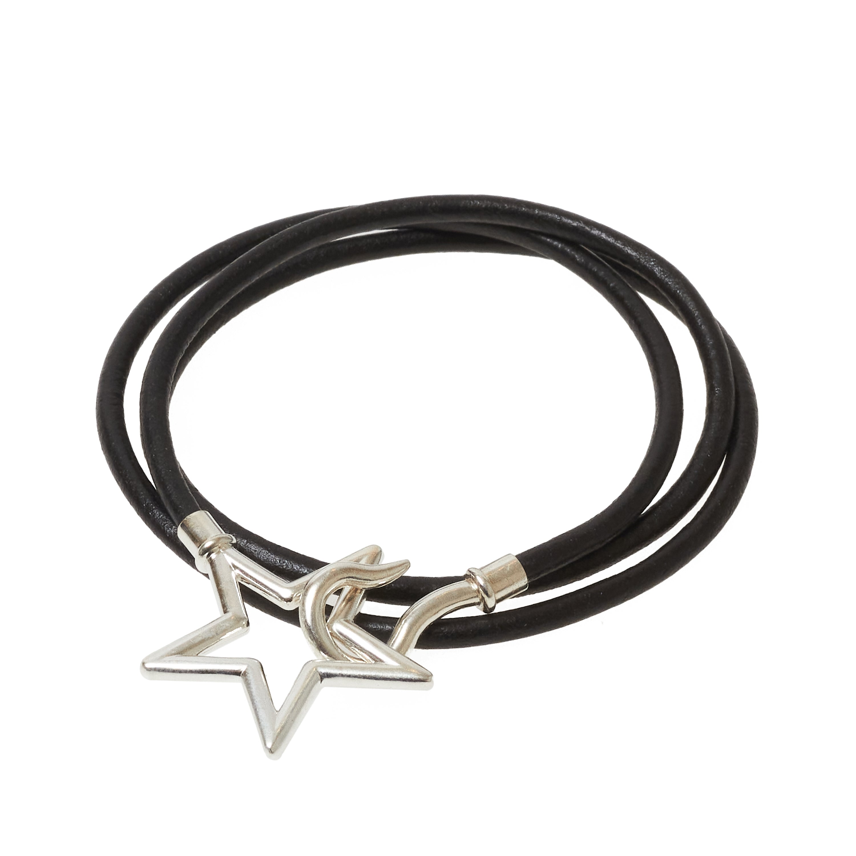 「高評価！」注目のレビュ STAR LEATHER BLACELET – AFB アクセサリー