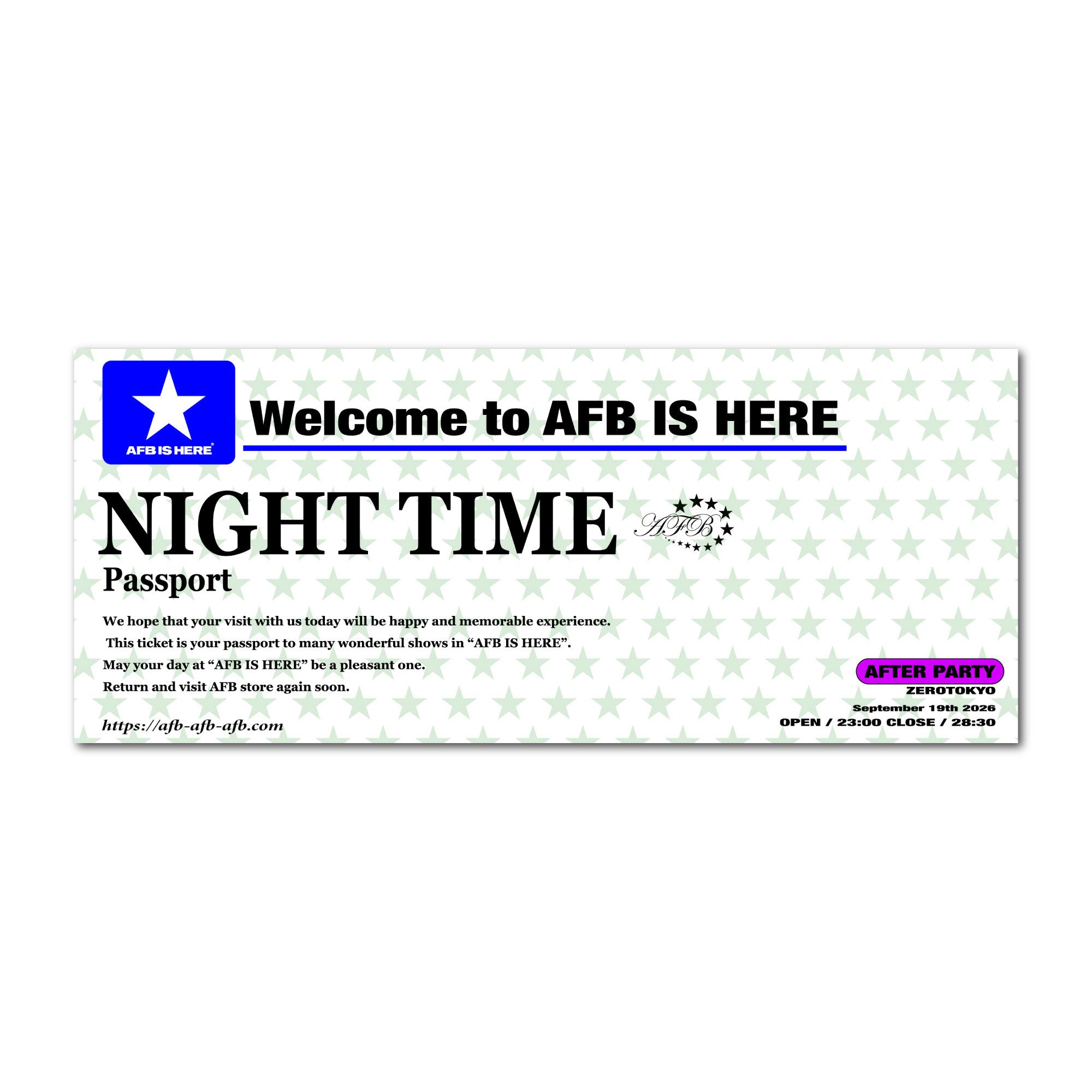 NIGHT TIME Passport