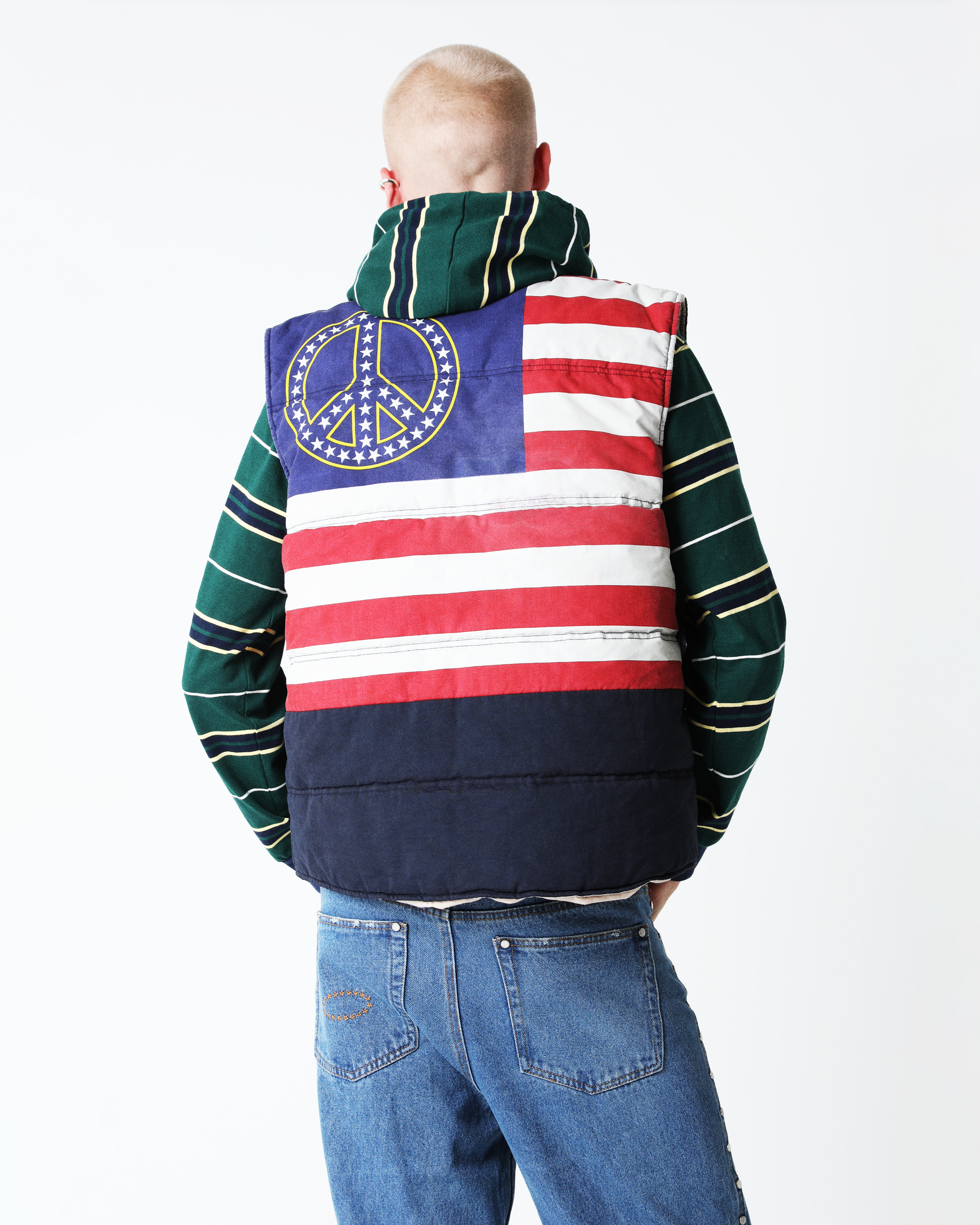 STAR PEACE FLAG VEST