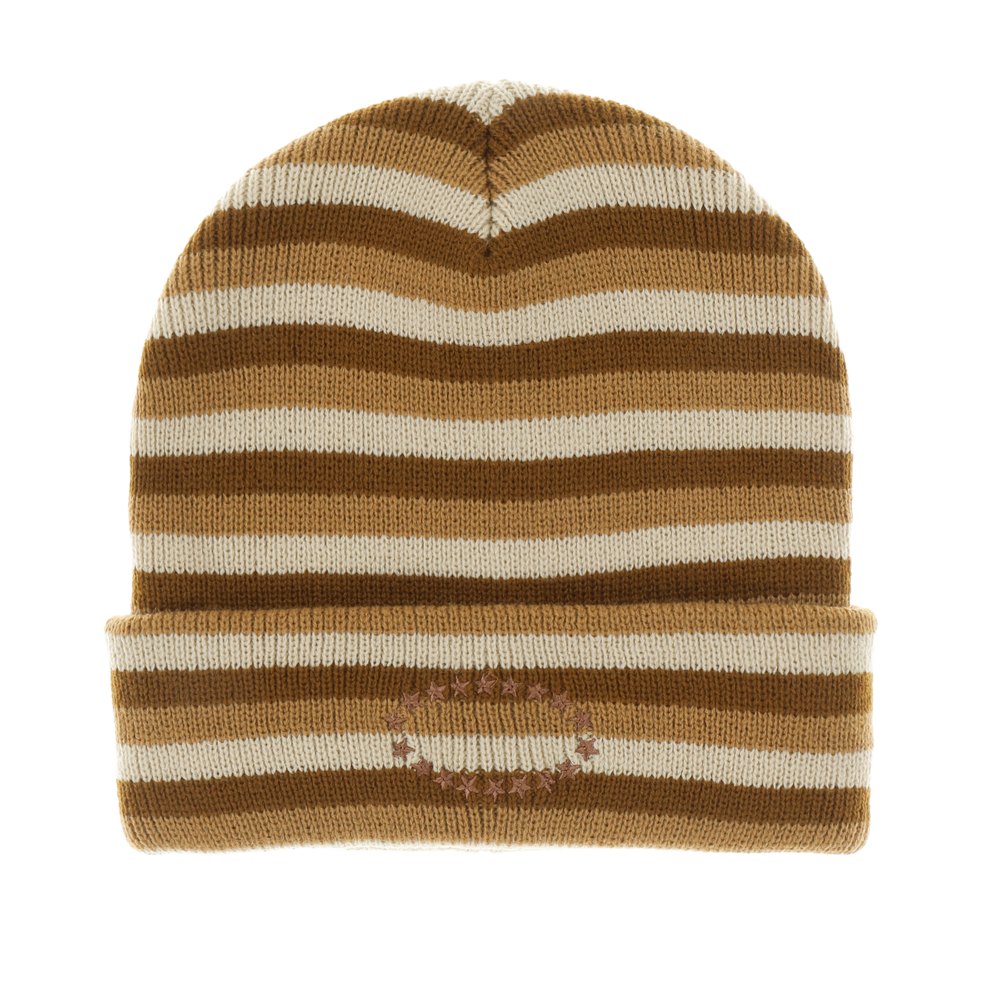 BORDER KNIT BEANIE