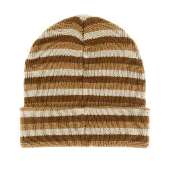 BORDER KNIT BEANIE