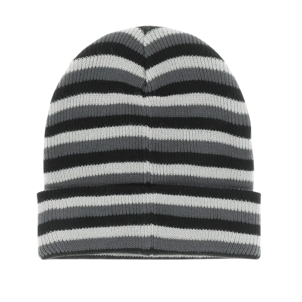 BORDER KNIT BEANIE