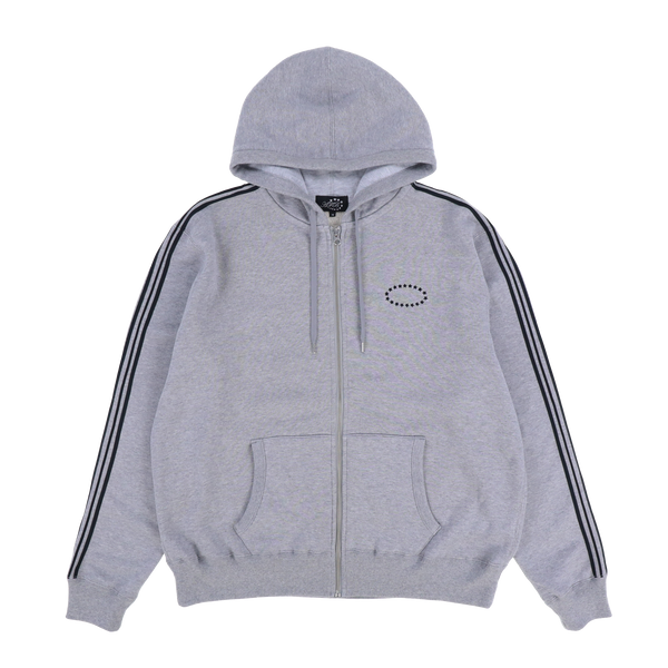 SIDE LINE OVERSIZED  ZIP HOODIE