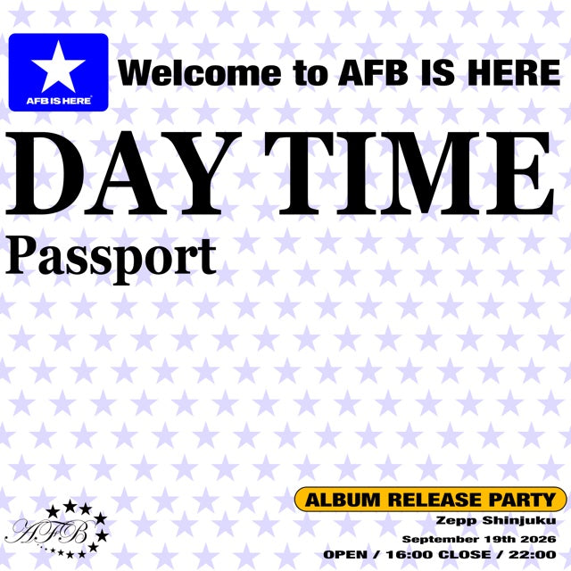 DAY TIME Passport ticket visual